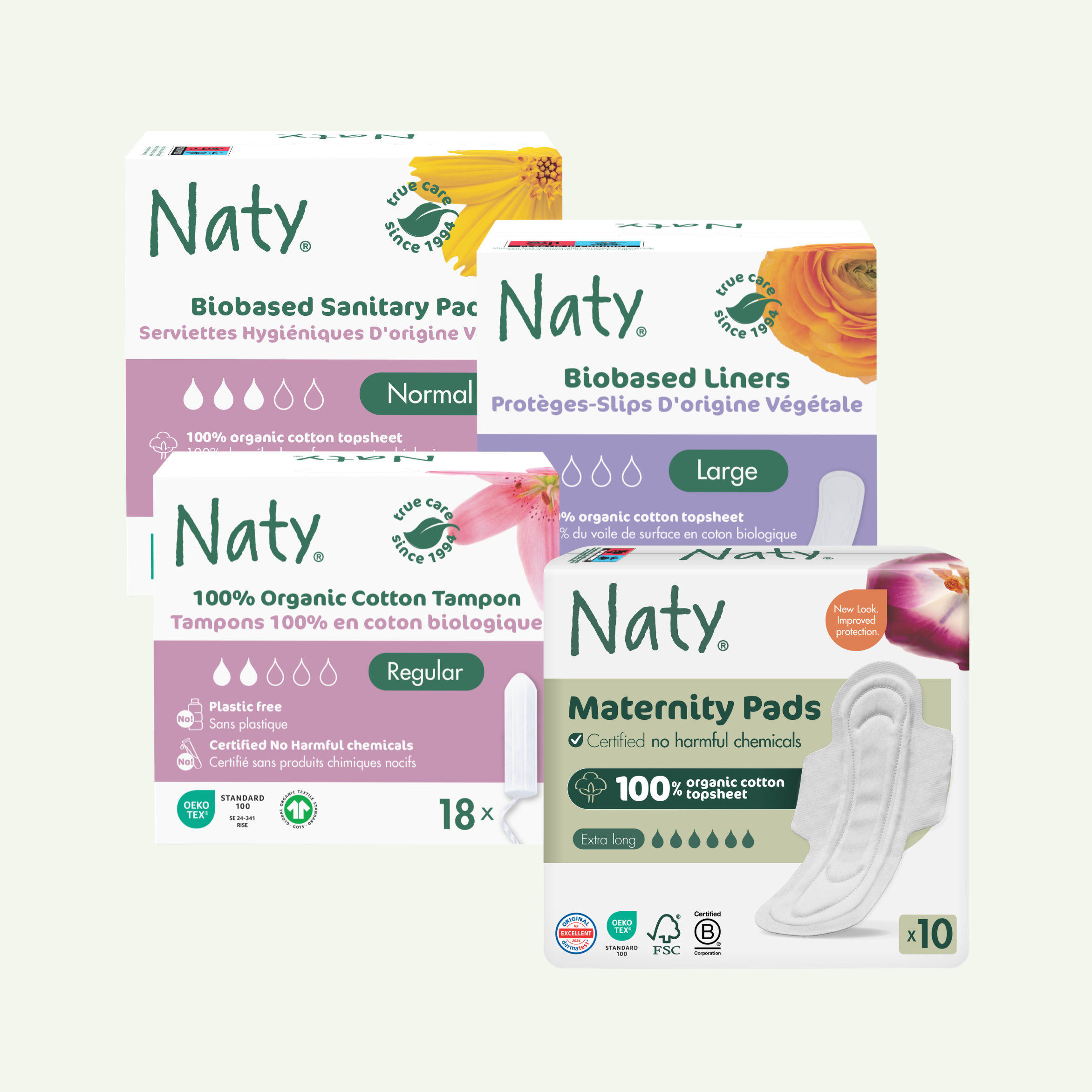 Naty | Certified Safe. Made For Skin. Built For Trust.